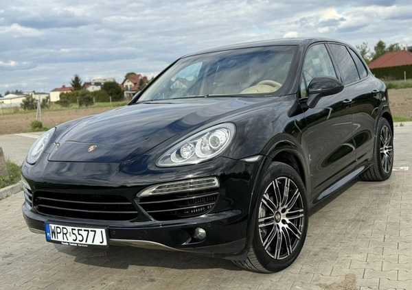 Porsche Cayenne cena 99900 przebieg: 223000, rok produkcji 2012 z Warszawa małe 596